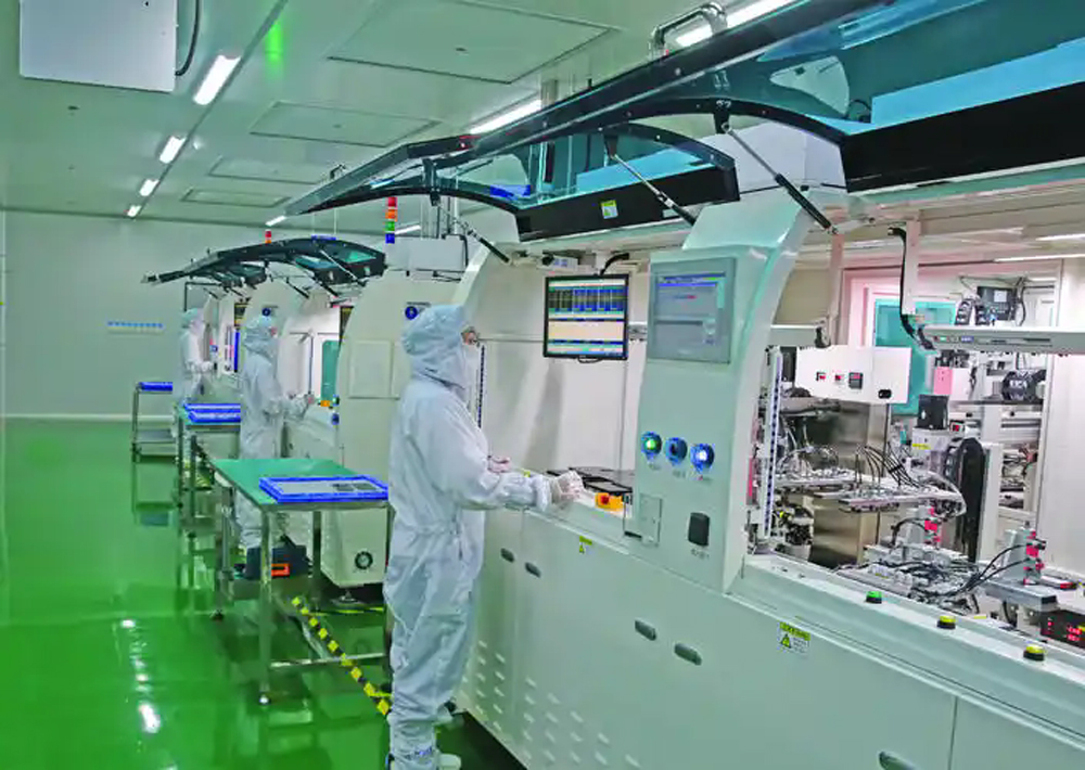 電子行業(yè)車間智能制造生產線的介紹